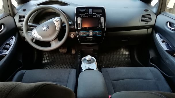 Nissan Leaf med GPS