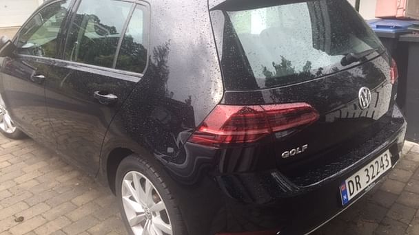 Volkswagen Golf R med GPS