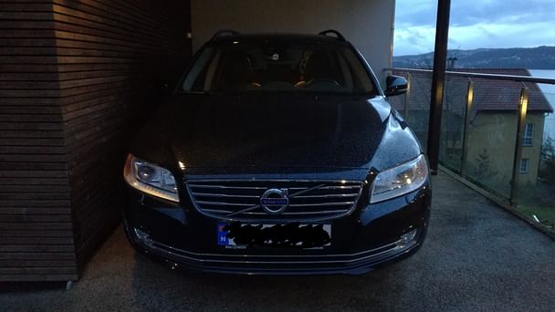 Volvo V70 med Vinterdekk