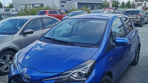 Toyota Yaris med Vinterdekk