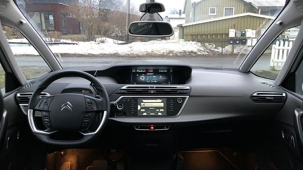 Citroen C4 Picasso med Lydinngang