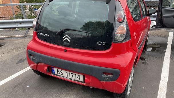 Citroen C1 med Vinterdekk