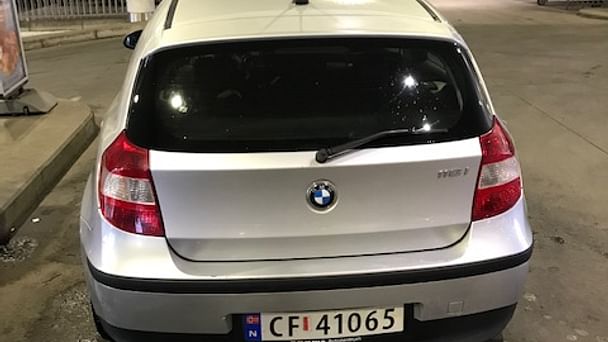 BMW 1-Serie med Vinterdekk