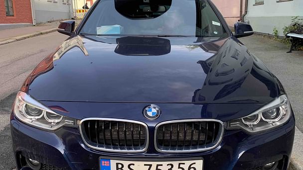 BMW Série 3 Touring med Skistativ