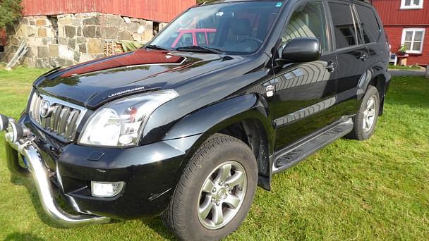 Toyota Land Cruiser med Skistativ