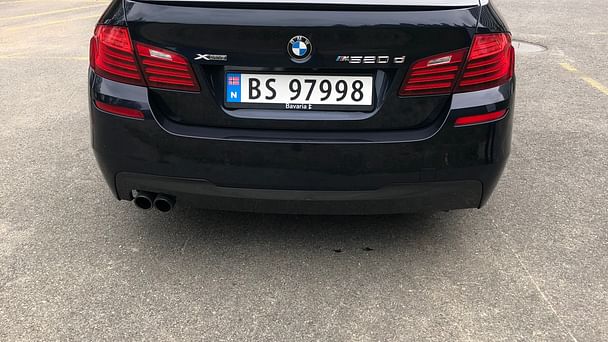 BMW 5-Serie med Tilhengerfeste