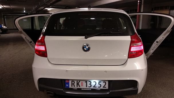 BMW Série 1 med Vinterdekk