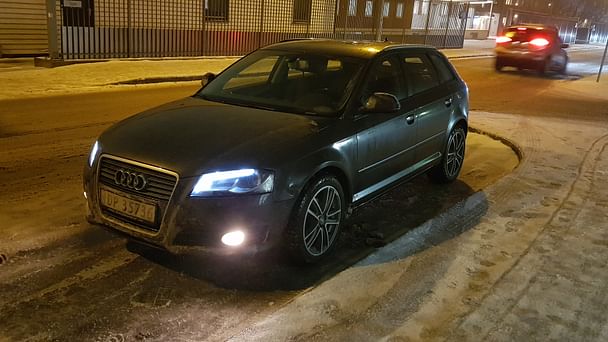 Audi A3 med Vinterdekk