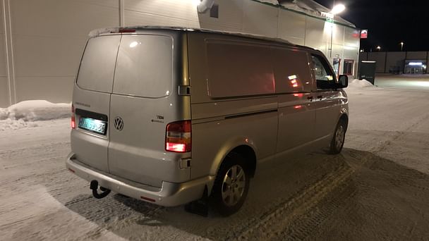 Volkswagen Transporter med Tilhengerfeste