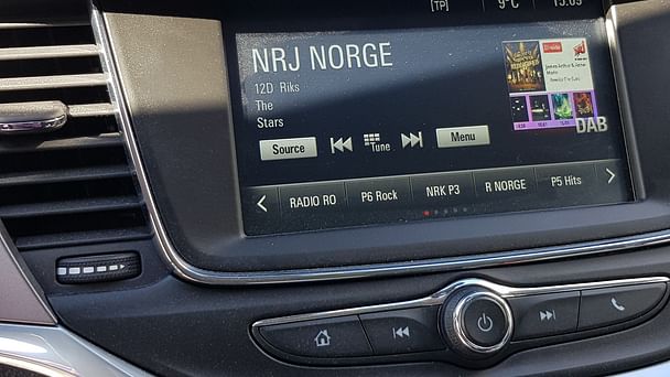 Opel Astra med Vinterdekk