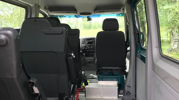 Mercedes Sprinter Combi med Vinterdekk