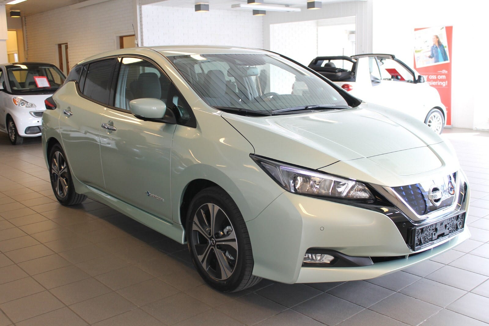 Nissan Leaf with GPS
