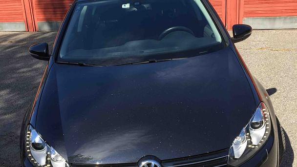 Volkswagen Golf med Vinterdekk