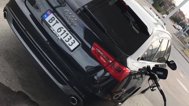 Audi A6 Avant med Vinterdekk