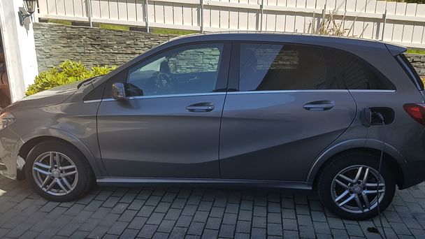 Mercedes B-Klasse med GPS
