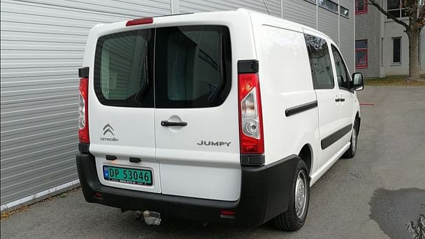 Citroen Jumpy med Vinterdekk