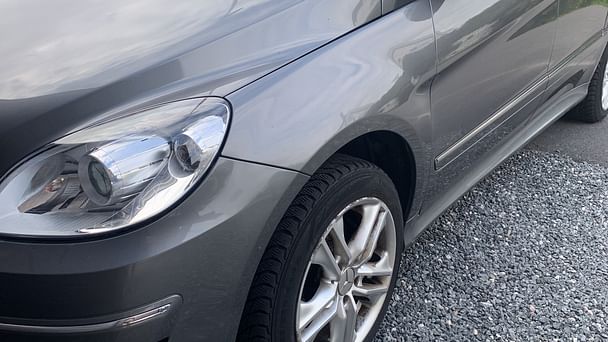 Mercedes B-Klasse med Vinterdekk