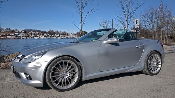 Mercedes Classe SLK med Vinterdekk