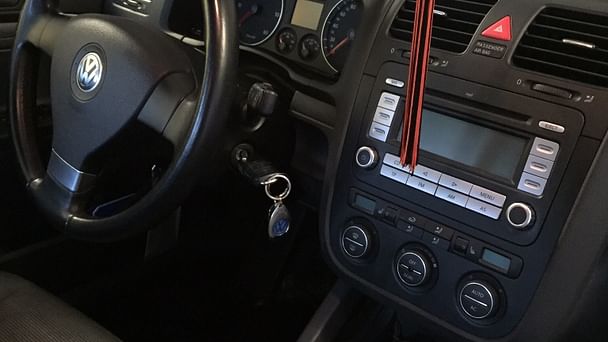 Volkswagen Golf Kombi med Vinterdekk