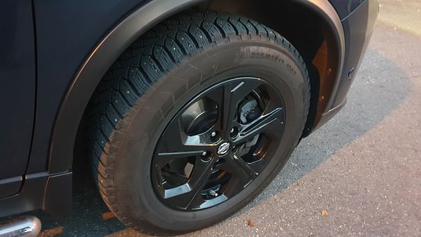 Nissan X-Trail med Vinterdekk