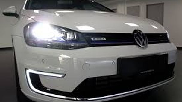 Volkswagen e-Golf med Vinterdekk