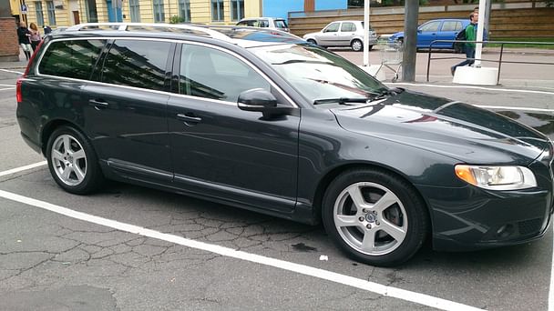 Volvo V70 med Vinterdekk