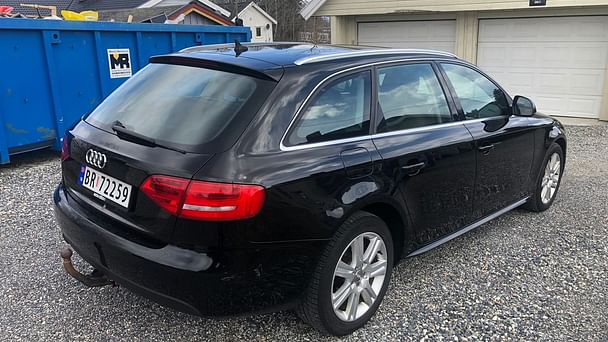 Audi A4 Avant med Vinterdekk