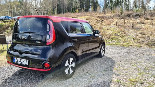 Kia Soul med Snøkjettinger
