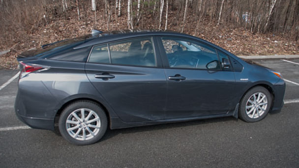 Toyota Prius med Vinterdekk