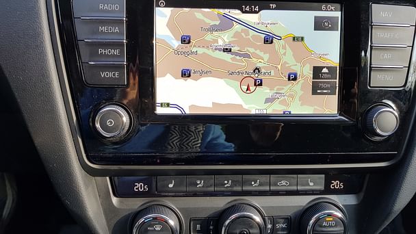 Skoda Octavia Combi med Tilhengerfeste