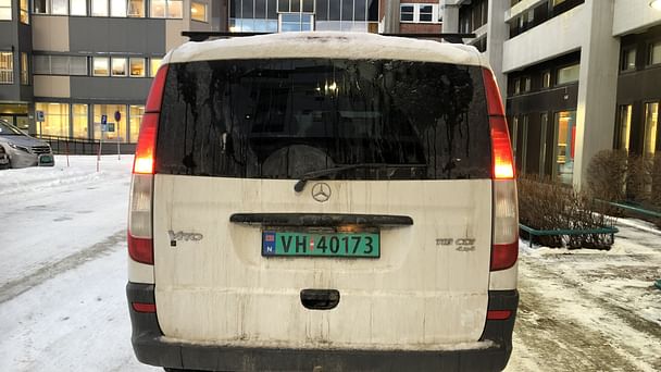 Mercedes Vito med Tilhengerfeste