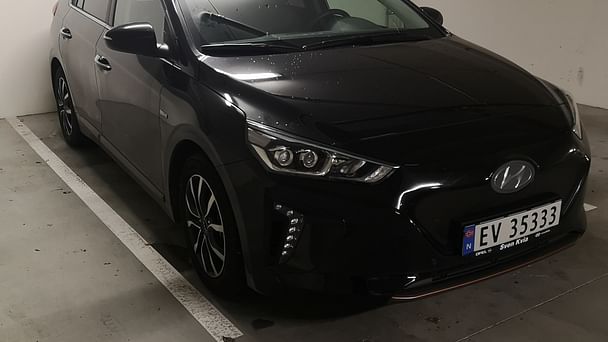 Hyundai Ioniq med Vinterdekk