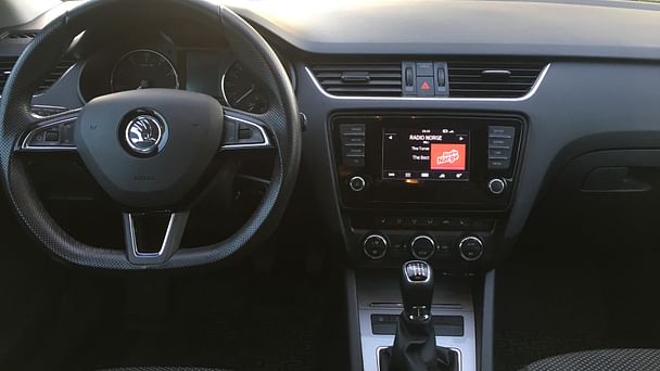 Skoda Octavia Combi med Sykkelstativ