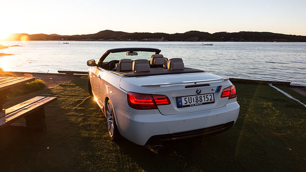 BMW Série 3 Cabriolet med Vinterdekk