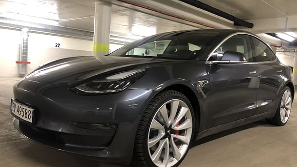 Tesla Model 3, 2019, Elektrisk, automatisk