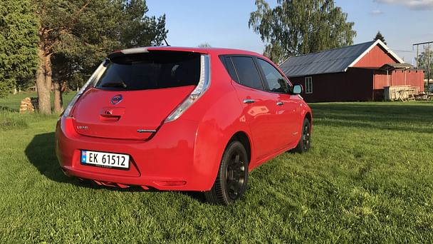 Nissan Leaf med GPS