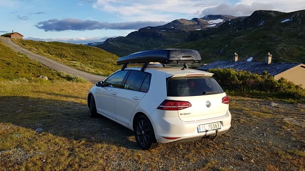 Volkswagen e-Golf med GPS