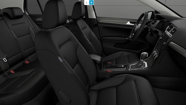 Volkswagen Golf R med Vinterdekk