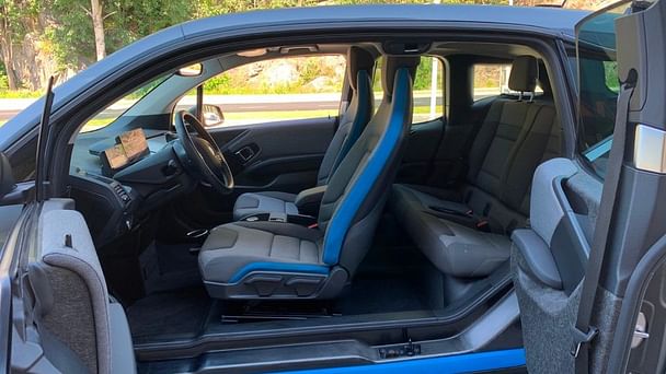 BMW i3 med GPS