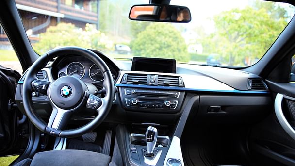 BMW Série 3 Touring med Lydinngang
