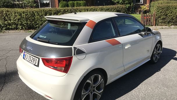 Audi A1 med Vinterdekk