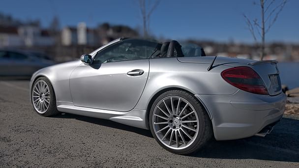 Mercedes Classe SLK med GPS