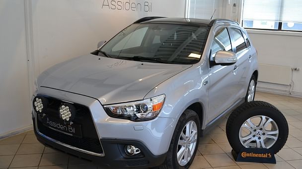 Mitsubishi ASX med Snøkjettinger