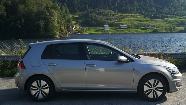 Volkswagen e-Golf med GPS