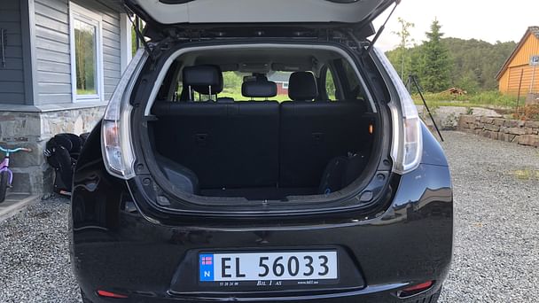 Nissan Leaf med GPS