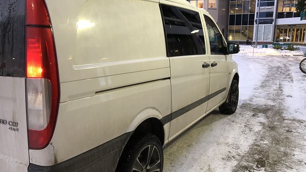 Mercedes Vito med Vinterdekk