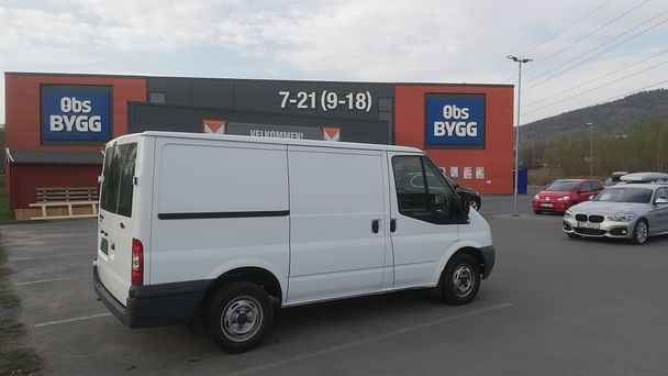 Ford Transit Connect med Vinterdekk