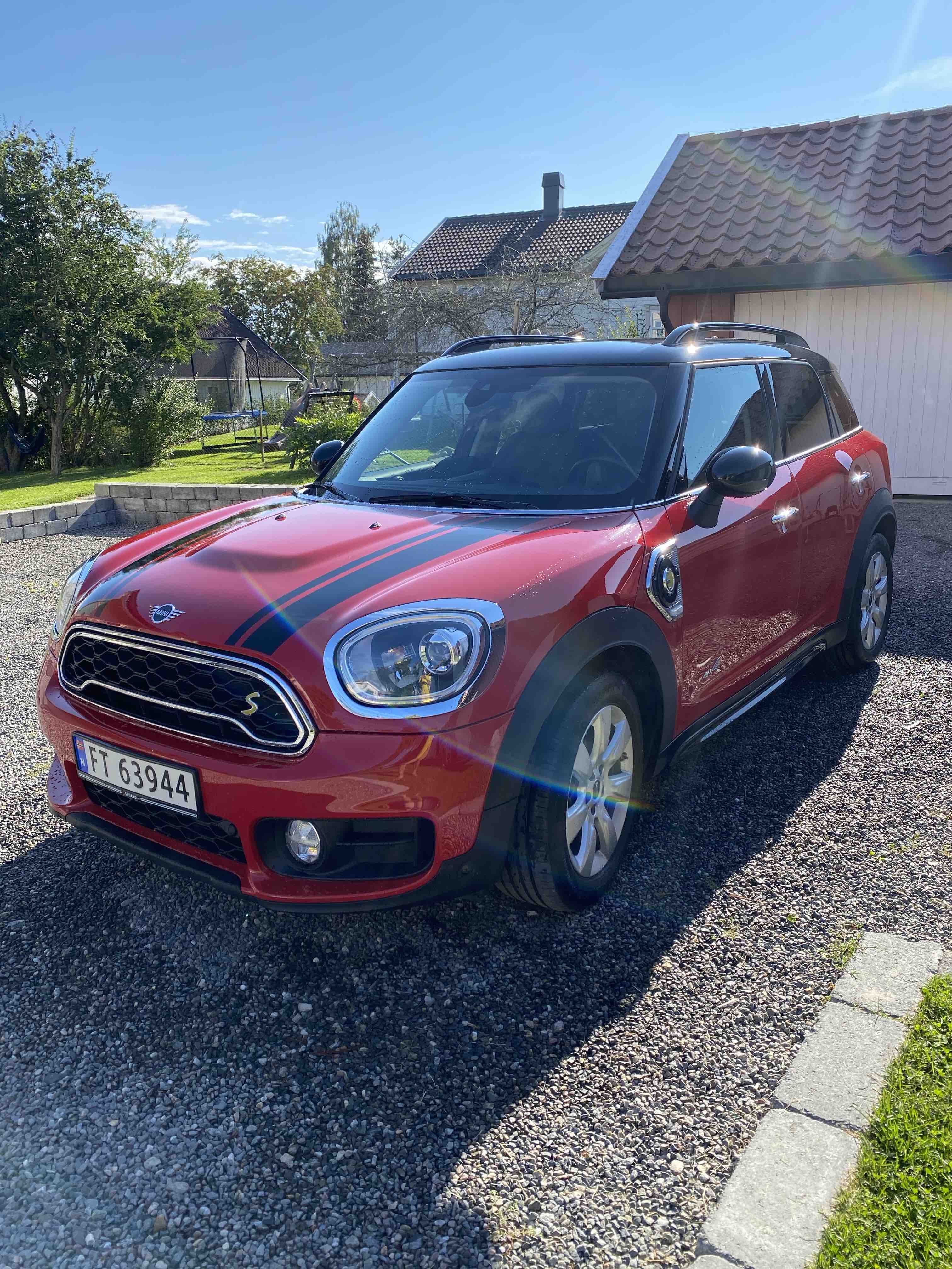 Mini Countryman Cooper S All4, 2019, Blyfri 95, automatisk