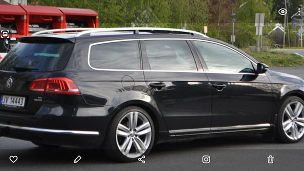 Volkswagen Passat Kombi med Vinterdekk