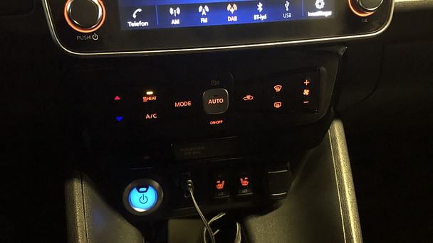 Nissan Leaf med GPS